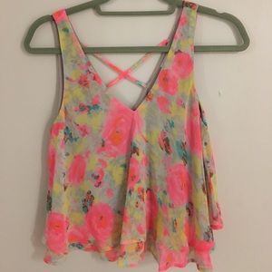 Lush Floral Tank